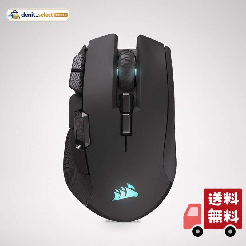 CORSAIR IRONCLAW ワイヤレス SE ゲーミング マウス - ブラック - CH-9317110-WW