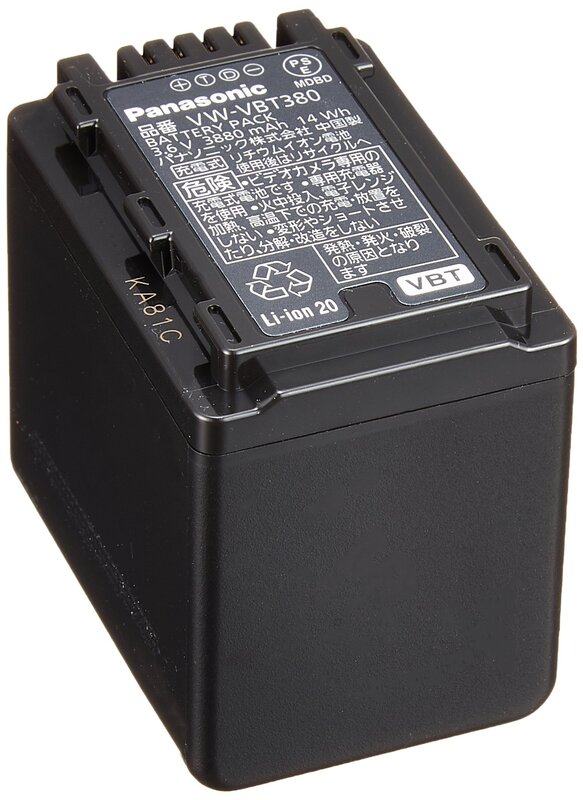 �ѥʥ��˥å�(Panasonic) VW-VBT380-K �ࡼ�ӡ� �� �Хåƥ꡼ �ѥå�
