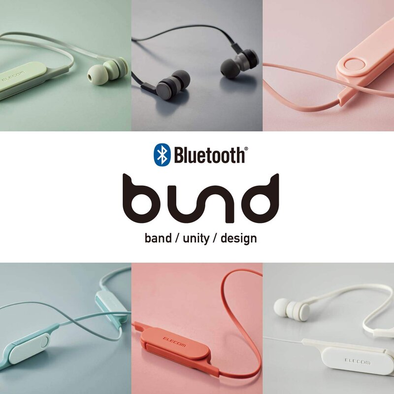 エレコム Bluetooth ブルートゥース イヤホン ワイヤレス bund [1ボタンのみのシンプルな機能設計] サックスブルー LBT-HPC14MPXBU denitshop-r-10011169 denit_shop楽天市場店 サンプル画像2