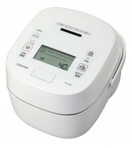 東芝 TOSHIBA 真空圧力IH炊飯器 5.5合炊き グランホワイトRC-10VST-W 〈RC10VST-W〉のサムネイル