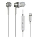 【7/30限定ポイント4倍】オーディオテクニカ audio-technica Lightning用イヤホン ホワイト ATH-CKD3LI-WH 〈ATHCKD...