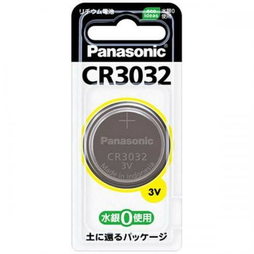 Panasonic コイン形リチウム電池 CR3032 パナソニック 〈CR3032〉