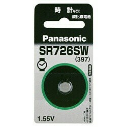 Panasonic 酸化銀電池 SR-726SW パナソニック 〈SR726SW〉
