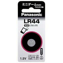 Panasonic アルカリボタン電池 LR44P パナソニック 〈LR44P〉