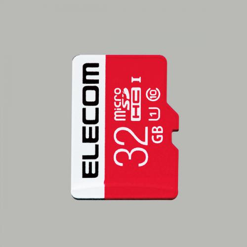 エレコム ELECOM マイクロSD カード 32GB UH