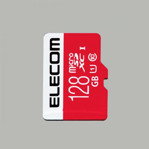 エレコム ELECOM マイクロSD カード 128GB U