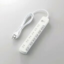 エレコム ELECOM 省エネタップ 個別スイッチ 6個口 2m ホワイト T-E5A-2620WH〈TE5A2620WH〉