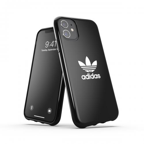 adidas AfB_X iPhone 11 X}zP[X Originals Snap Case Trefoil FW20 Black 40526EX6427q40526EX6427r