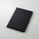 エレコム ELECOM iPad 10.2インチ 第9/8/7世代 (2021/2020/2019年) ケース カバー 手帳型 フラップ ソフトレザー スリープ対応 マグネット 軽量 ブラック TB-A19RWVFUBK〈TBA19RWVFUBK〉