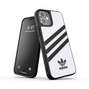 adidas アディダス iPhone 12 mini スマホケース Originals SAMBA FW20 White /Black 42237EX7890〈42237EX7890〉