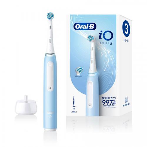 オーラルB ブラウン BRAUN 電動歯ブラシ アイスブルー Oral-B(オーラルB)iOシリーズ iO3 IOG31A60IB〈IOG31A60IB〉