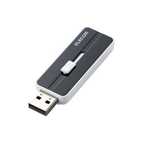 쥳 ELECOM USB 64GB USB3.1(Gen1) USB3.0 USB2.0 饤ɼ Windows11 Mac Chrome ֥å MF-KNU364GBKMFKNU364GBK