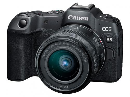 キヤノン Canon ミラーレスカメラ EOS R8・RF24-50 IS STM レンズキット EOSR8-2450ISSTMLK〈EOSR82450ISST〉