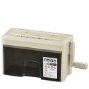 オーム電機 OHM マイクロカット ハンドシュレッダー HS-CM22-U〈HSCM22U〉