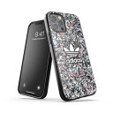 【4月30日までポイント5倍】adidas Originals Snap case Belista Flower SS21 for iPhone 12 / iPhone 12 Pro Black/Hazy roses 43708EY1166〈43708EY1166〉