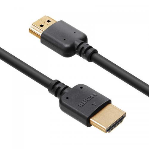 PGA PREMIUM HDMI やわらかケーブル 1.5m Premium Style ブラック PGHDSF15M〈PGHDSF15M〉