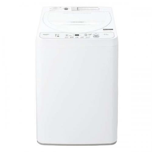 シャープ SHARP 全自動洗濯機 5.5kg ホワイト系 ES-GE5H-W (宅配サイズ商品 / ...