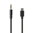 PGA USB-C オーディオケーブル 2m PG-CAUX20M01BK〈PGCAUX20M01BK〉