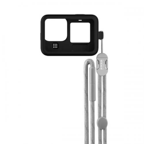 GoPro ゴープロ スリーブ+ランヤード HERO9 Black用 ブラック ADSST-001〈ADSST001〉