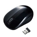 【マラソン期間中ポイント2倍】サンワサプライ SANWA SUPPLY 抗菌・静音 ワイヤレス ブルーLED マウス ブラック MA-WBSK315BK〈MAWBSK315-BK〉