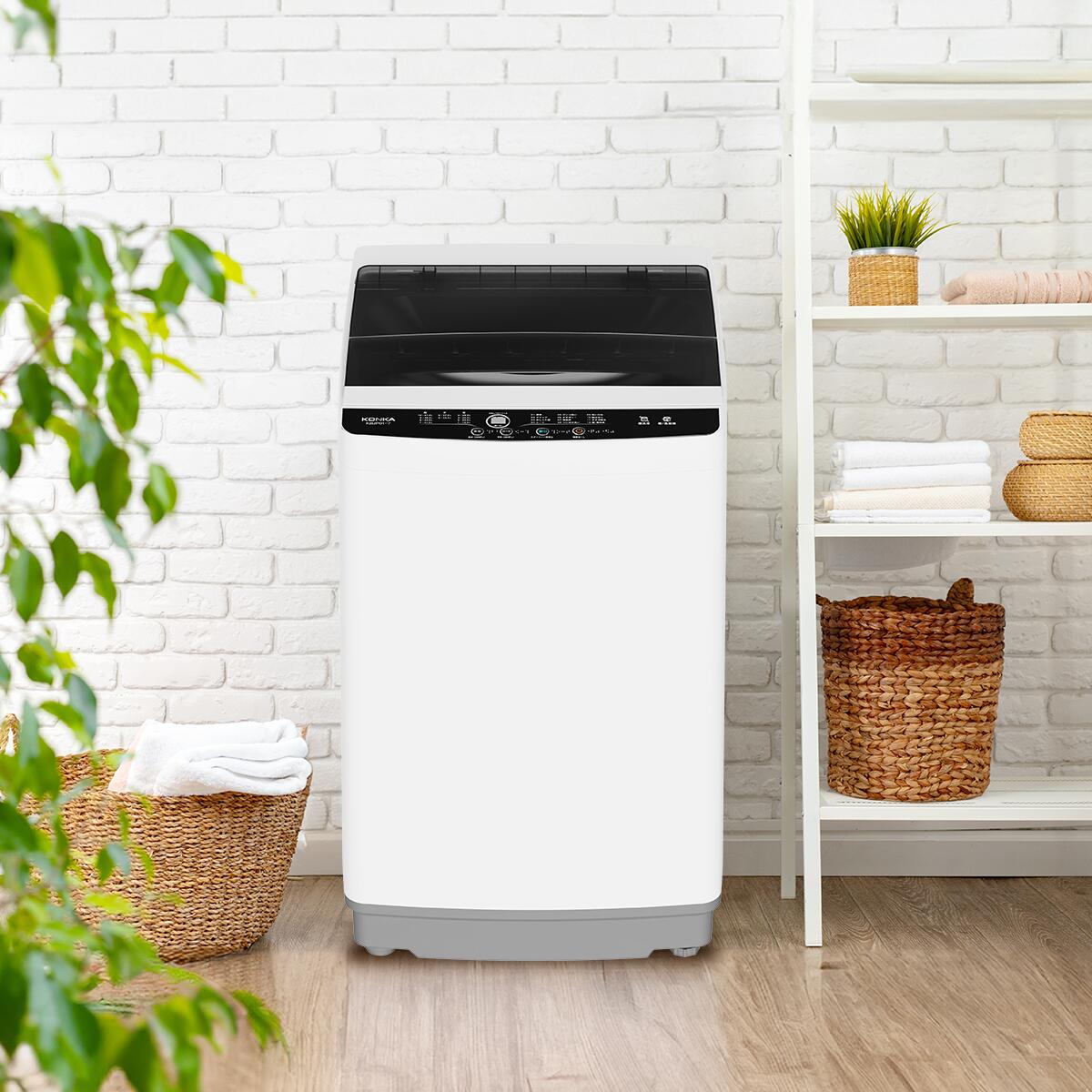 コンカ KONKA 洗濯機 7kg ホワイト KBJP01-7 (宅配サイズ商品 / 設置・リサイクル希望の場合は別途料金..