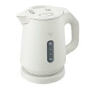 【スーパーSALE限定ポイント2倍】象印 ZOJIRUSHI 電気ケトル 1.0L ペールホワイト CK-KA10-WM〈CKKA10-WM〉