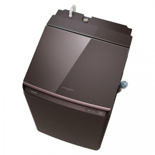 東芝 TOSHIBA 縦型洗濯乾燥機 ZABOON 洗濯12.0kg 乾燥6.0kg ボルドーブラウ ...