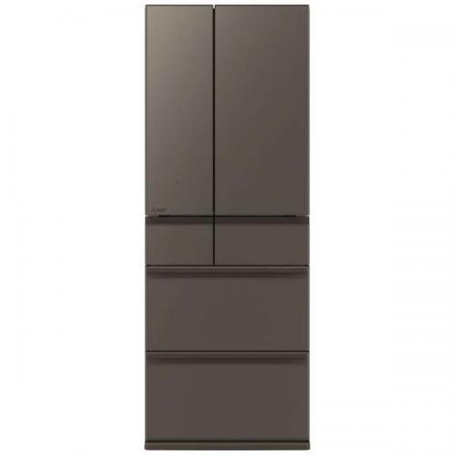 【11/20限定ポイント2倍】【配送設置無料】三菱 MITSUBISHI 冷蔵庫 608L 観音開き 6ドア グランドアンバーグレー MR-WZ61M-H (大型配送対象商品 / 配達日・時間指定不可/ 沖縄および離島対応不可)〈MRWZ61M-H〉