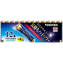 東芝 TOSHIBA アルカリ乾電池 単4形 インパルス 12本パック LR03H12MP〈LR03H12MP〉