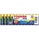 東芝 TOSHIBA アルカリ乾電池 単3形 12本パック LR6AN12MP〈LR6AN12MP〉