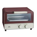 ブルーノ BRUNO オーブントースター レッド BOE052-RD〈BOE052-RD〉