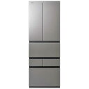 【マラソン期間中ポイント2倍】【配送設置無料】東芝 TOSHIBA 冷蔵庫 508L 6ドア 観音開き VEGETA アッシュグレージュ GR-Y510FZ-ZH (大型配送対象商品/配達日・時間指定不可/沖縄および離島対応不可 )〈GRY510FZ-ZH〉
