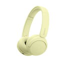 ソニー SONY ワイヤレスステレオヘッドセット イエロー WH-CH520-YZ〈WHCH520-YZ〉