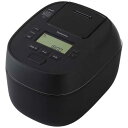 パナソニック Panasonic 可変圧力IHジャー炊飯器 おどり炊き ダイヤモンド竈釜 5.5合炊き ブラック SR-N510D-K〈SRN510D-K〉