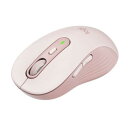 【8/20限定ポイント2倍】ロジクール Logicool ワイヤレスマウス ローズ Lサイズ M750LRO〈M750LRO〉