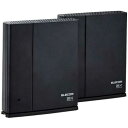 【8/15限定ポイント2倍】エレコム ELECOM 無線LANルーター 親機+中継機セット ブラック WMC-2LX2-B