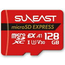 【7/18限定ポイント4倍】SUNEAST サンイースト microSD Expressカード Switch 2対応 Class10 ・128GB SE-MSE128G20P1F