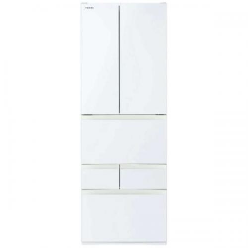 【11/20限定ポイント2倍】東芝 TOSHIBA 冷蔵庫 6ドア 観音開きタイプ 509L VEGETA FHシリーズ グランホワイト GR-Y510FH-EW (大型配送対象商品/配達日・時間指定不可/沖縄および離島対応不可)〈GRY510FH-EW〉