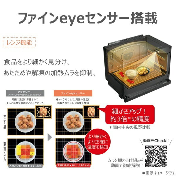 石窯ドーム ER-D5000C(K) [ブラック]のサブ画像 3