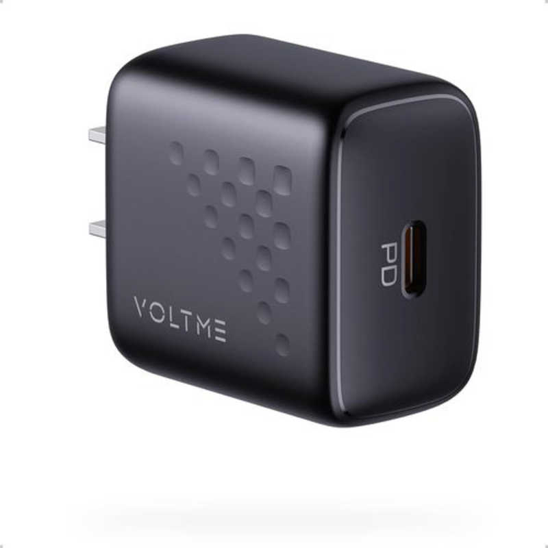 樂天商城 - ボルトミー VOLTME レボ20ライト 20W 1ポート TypeC 黒 ［1ポート /GaN(窒化ガリウム) 採用］ V2084