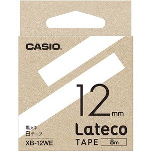 CASIO  Lateco(ƥ) ͤؤѥơ XB-12WE 12mm (򡦹ʸ) XB12WE