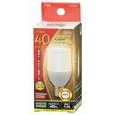 オーム電機 OHM LED電球 T形 E17 40形相当 電球色 LDT4L-G-E17 IG92 〈LDT4LGE17IG92〉