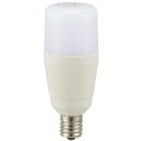 オーム電機 OHM LED電球 T型 E17 6W 電球色 LDT6L-G-E17IG92 〈LDT6LGE17IG92〉