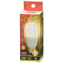 オーム電機 OHM LED電球 T形 E26 40形相当 LDT4L-GIG92 〈LDT4LGIG92〉