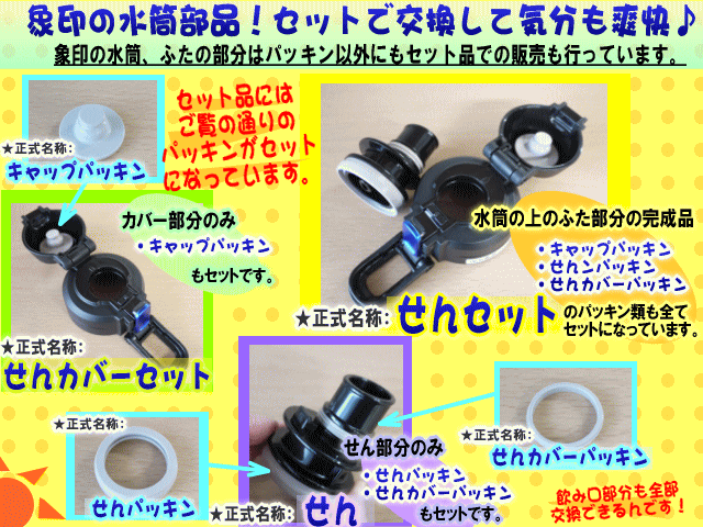 【純正品・新品】象印マホービンステンレスクールボトル用のせんカバーセット★1個【ZOJIRUSHI BB395827L-06】※せんは別売りです。※レッド(RA)柄用です。【5】【P】 3