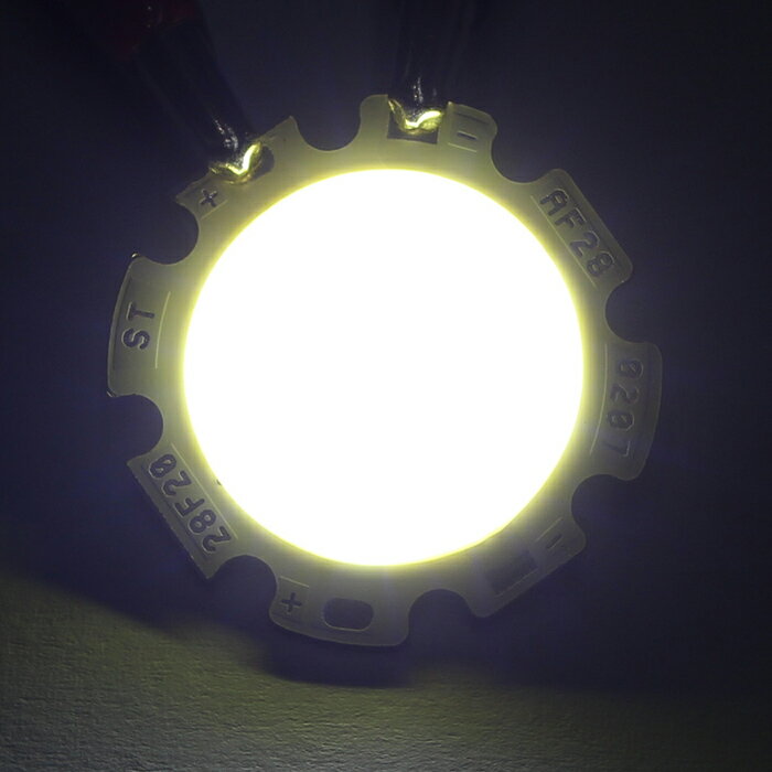 COB LED ���åץ���ܡ��� ��ȯ�� ���ϰϾȼ� 15-17V 320mA 5W 6000-6500K 110-120lm 80Ra 2028 ��