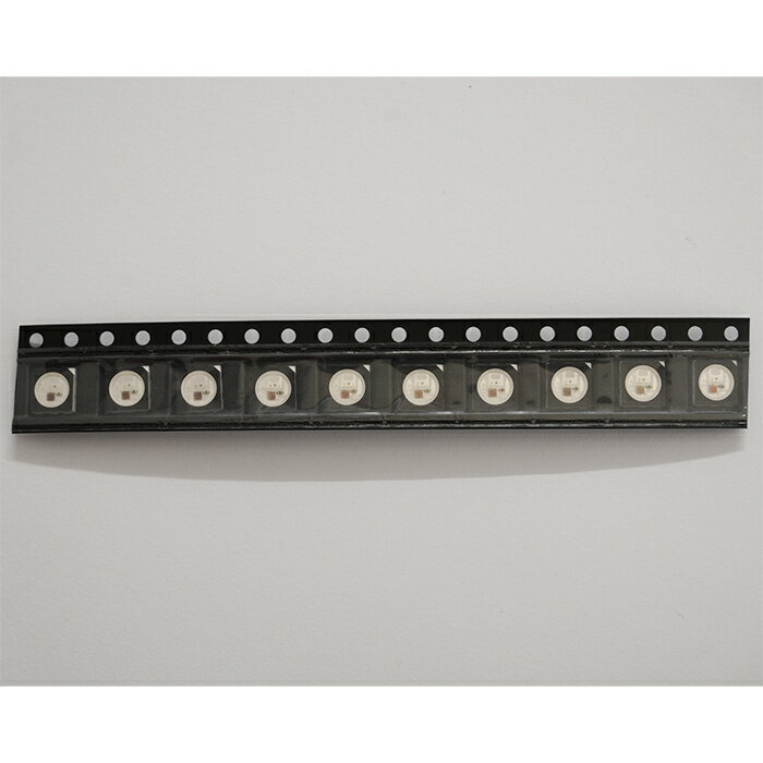 LED RGB マイコン内蔵 WS2815B-B フルカラー 12V シリアル通信 面実装 10個入り 黒色