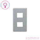 パナソニック WN65029 フルカラー ステンレス 新金属プレート (フルコート加工 2型 2コ用)【2025-04】