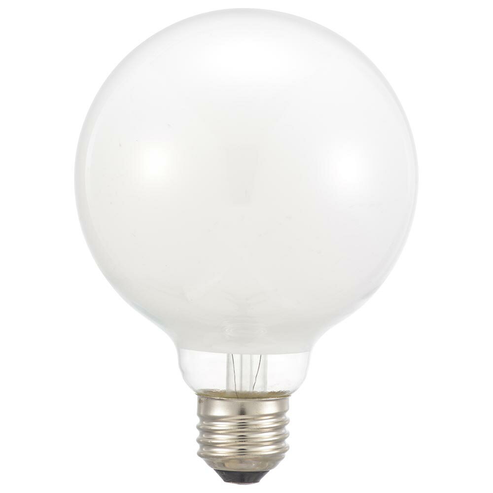 オーム電機　LED電球 06-0864（LB-GL9660K-WN） ボール球 長寿命60W/ホワイト/電球...