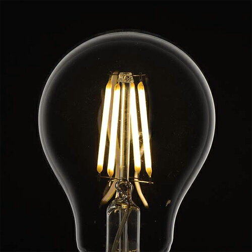 オーム電機 LED電球 06-3482 E26 40W形相当 フィラメントタイプ電球 電球色 クリア 全方向タイプ 光の広がり約310° 調光器対応 (LDA4L/D C6)(LDA4LDC6)[063482]【2025-06】 [2]
